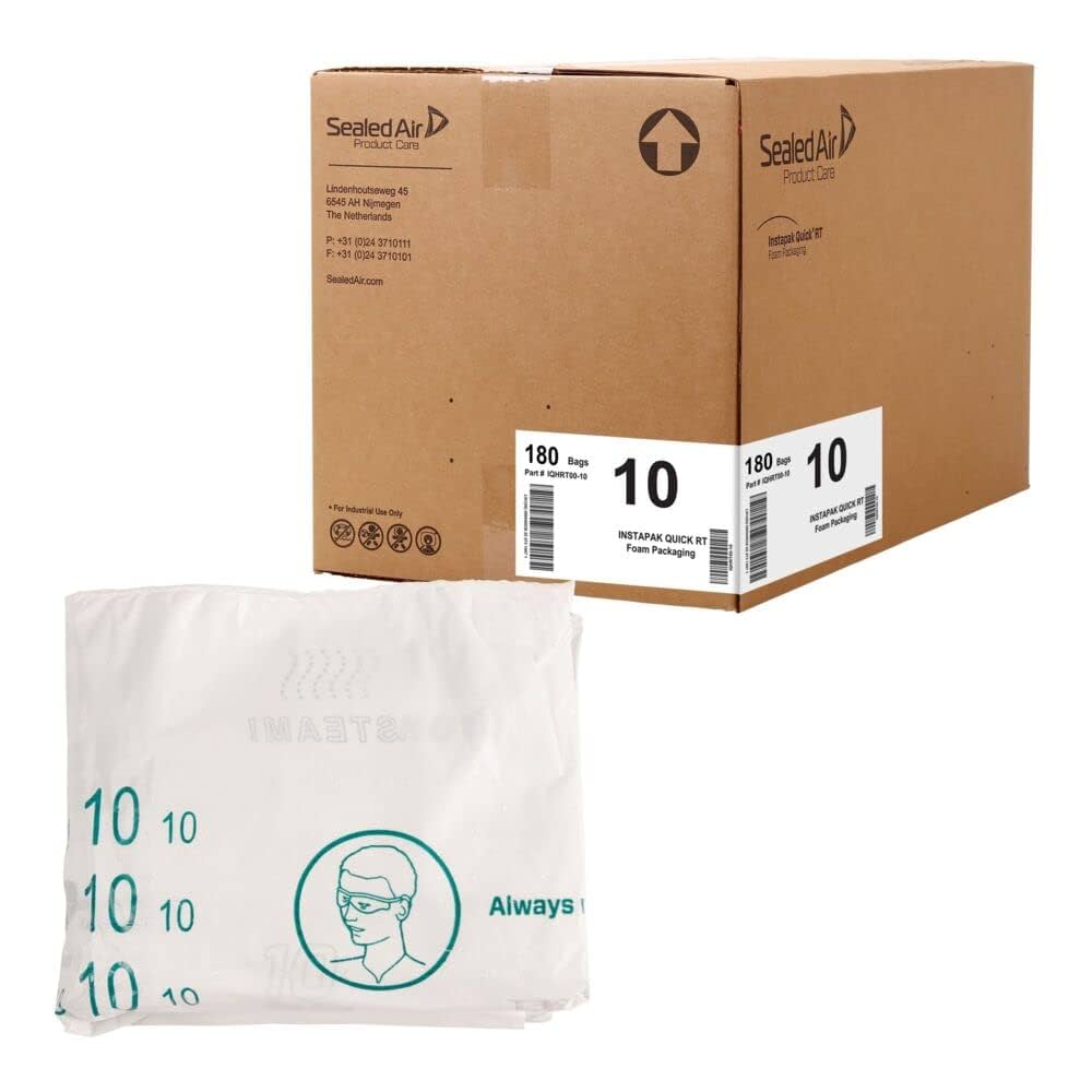 Instapak Quick RT #10 シールドエアー160個 Amazon.com: Sealed Air Instapak Quick RT #10 Heavy Duty